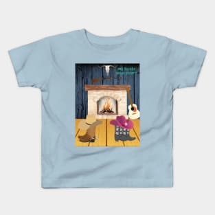 My boots miss yours Kids T-Shirt